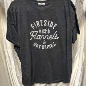 Maurices Gray Relaxed Short Sleeve Tee